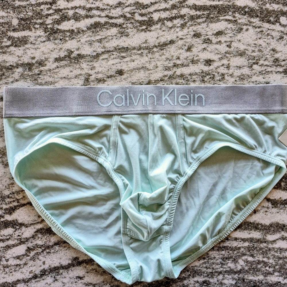 Calvin Klein Men's Brushed Microfiber Hip Brief Underwear NEW Size Large